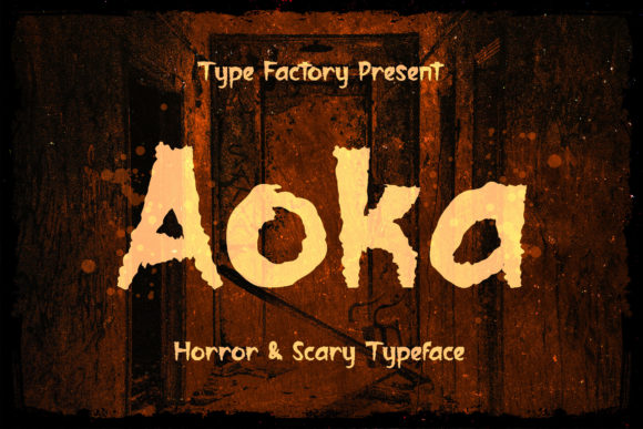 Aoka: The Powerful Display Font for Thrilling Design