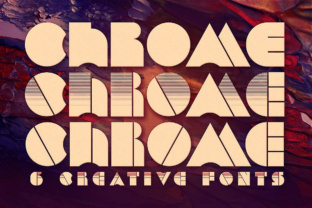 Chrome: The Retro-Futuristic Display Font for Bold Design