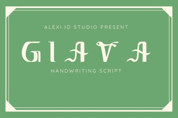 Giava: A Distinctive Display Font for Modern Design