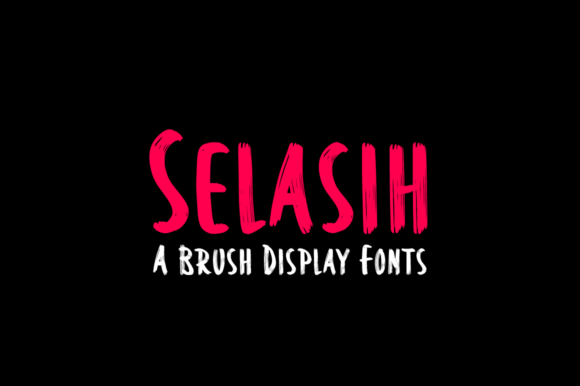 Selasih: A Modern Brush Font for Creative Projects